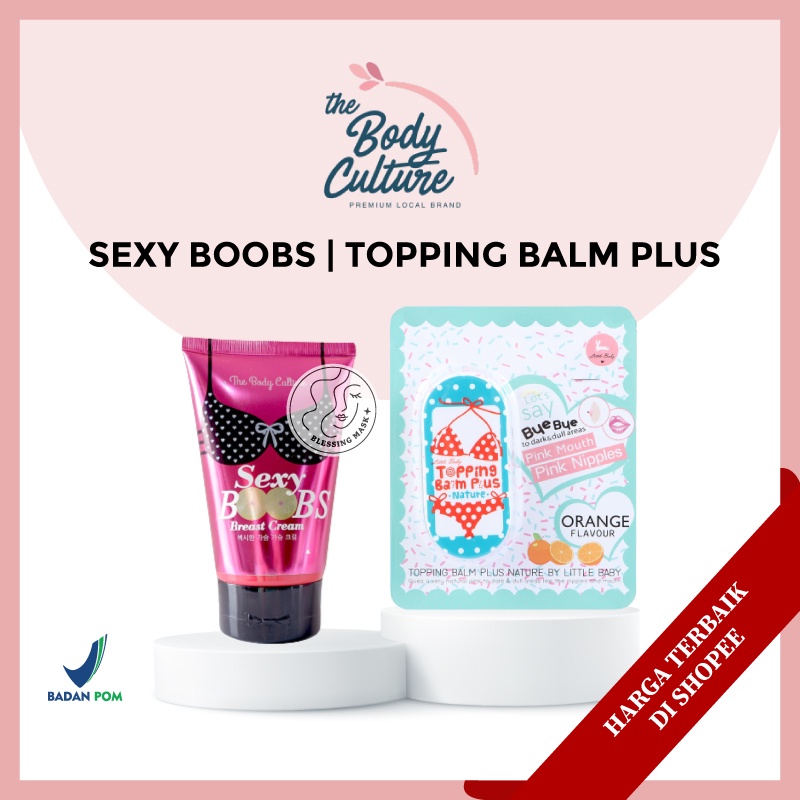 Jual [BPOM] The Body Culture Topping Balm Plus - 30gr & Sexy Boobs ...