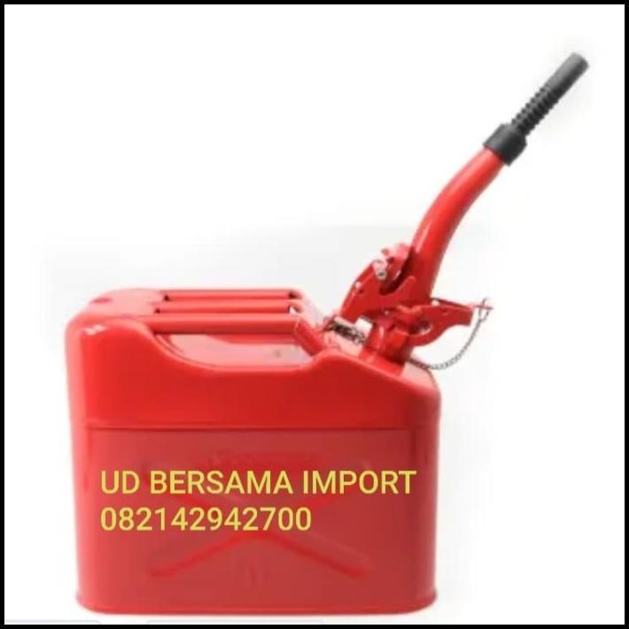 Jual Jerigen Besi Jerigen Bahan Bakar Jurigen Bensin Jerry Can 10Liter ...