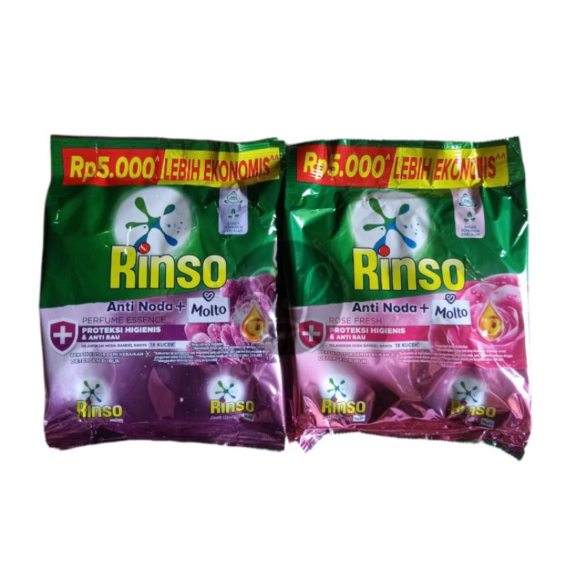 Jual Rinso Plus Molto Anti Noda 195gr Sabun Detergen Ekonomis Rinso ...