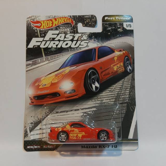 Jual Hot Wheels Mazda Rx7 Fd Fast Tuners Premium Shopee Indonesia 8349