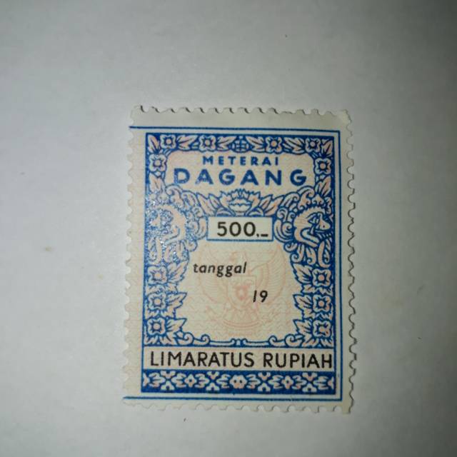 Jual MATERAI DAGANG 500 RUPIAH | Shopee Indonesia