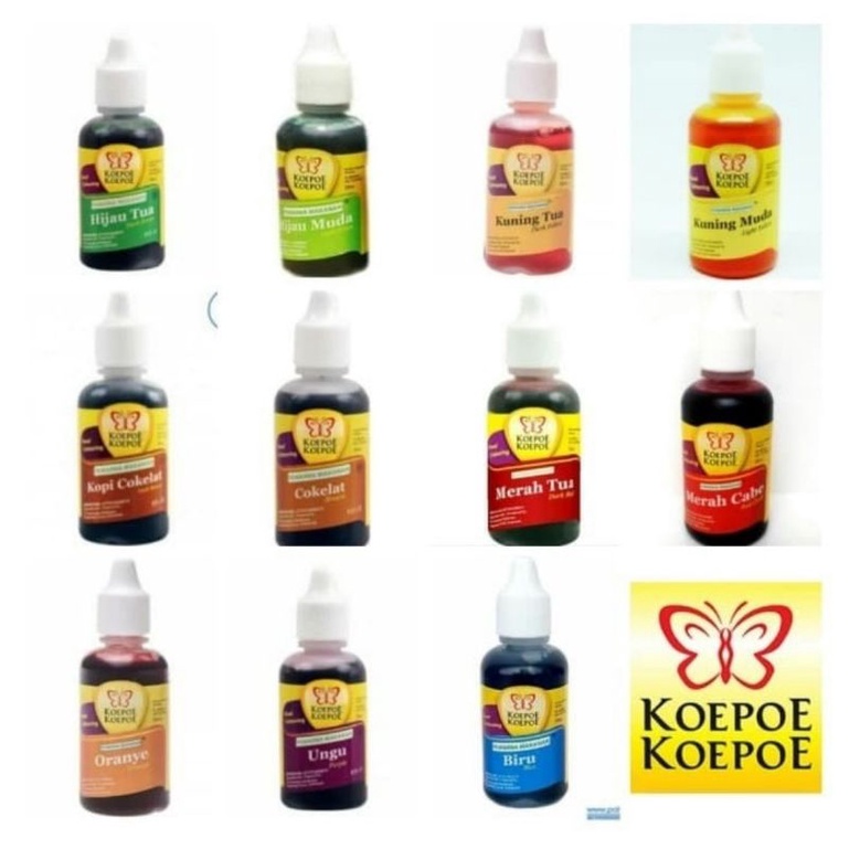Jual PEWARNA KOPOE - KOPOE | Shopee Indonesia