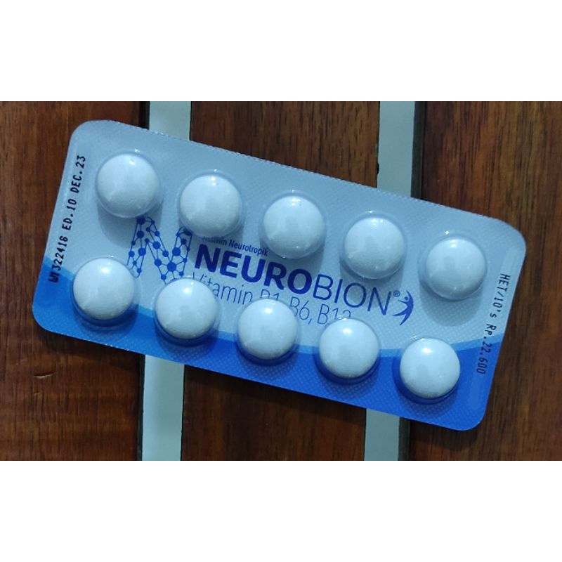 Jual Neurobion CT / Tablet Putih / Obat Nyeri / Gangguan Saraf / Kebas ...