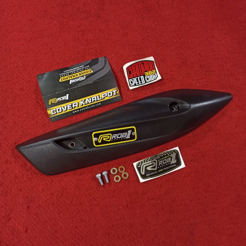 Jual Cover Tutup Knalpot ROB1 Racing NMAX Aerox 155 Lexi ADV 150 PCX ...