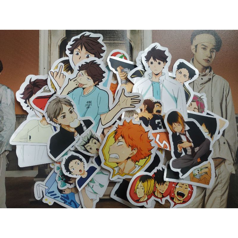 Jual Stiker Anime Haikyuu Shopee Indonesia 9735