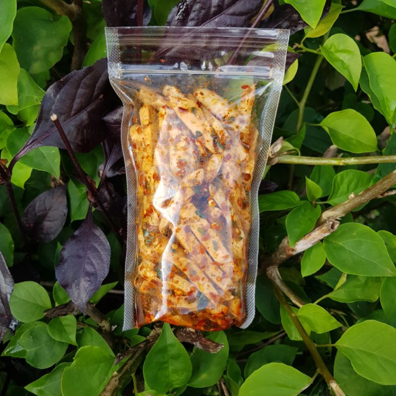 Jual Basreng Stik Bumbu Basah Daun Jeruk Basreng Viral Basreng Pedas