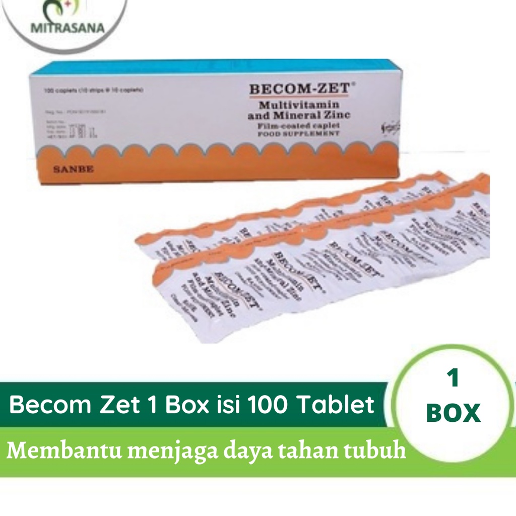 Jual Becom - Zet 1 Stp @ 10 Tab | Shopee Indonesia