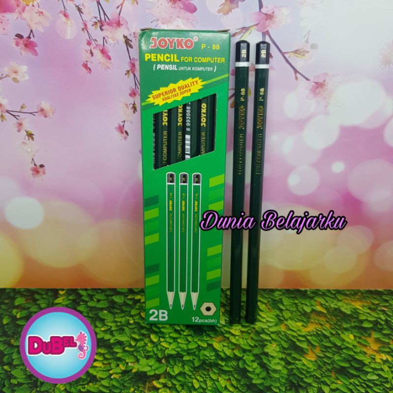 Jual Pencil Pensil Joyko P 88 2b 1 Box 12 Pcs Shopee Indonesia