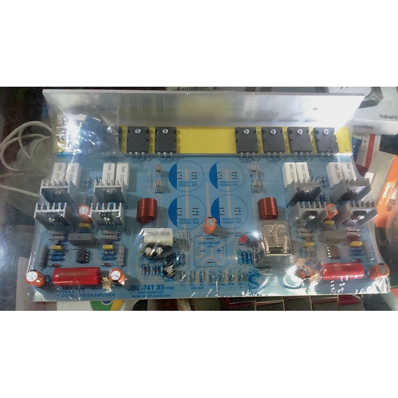 Jual KIT POWER DRIVER HIFI STEREO POWER AMPLIFIER JBL741 X6 PLUS TR