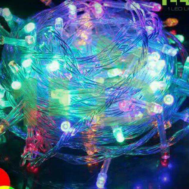 Jual LAMPU LED TUMBIR / LAMPU HIAS KEDAP KEDIP PANJANG 10 METER / LAMPU