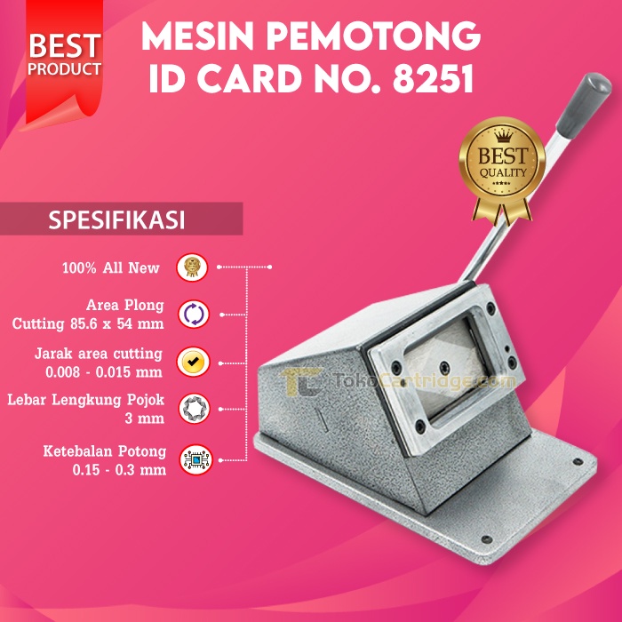 Jual Alat Pemotong Kertas Id Card Plong Id Card Card Cutter Mesin