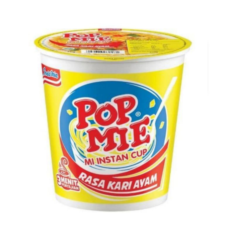 Jual Mie Gelas Renceng Pop Mie Kuah Mie Instan Cup 75 Gr Varian