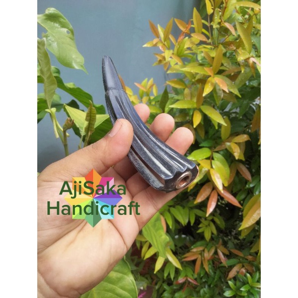 Jual Pipa Once Tanduk Kerbau Hitam Model Belimbing A Shopee Indonesia