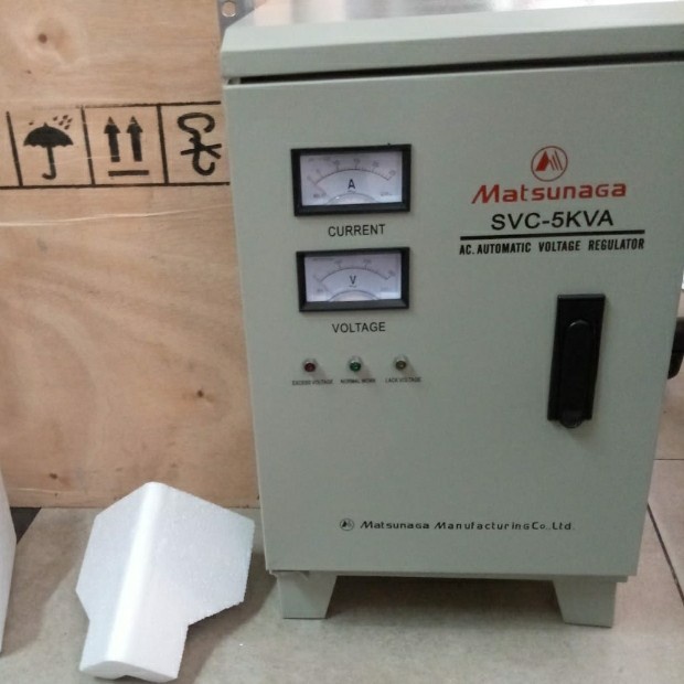 Jual Stabilizer Matsunaga 5000watt stavol 5000w 5000va SVC-5KVA ...