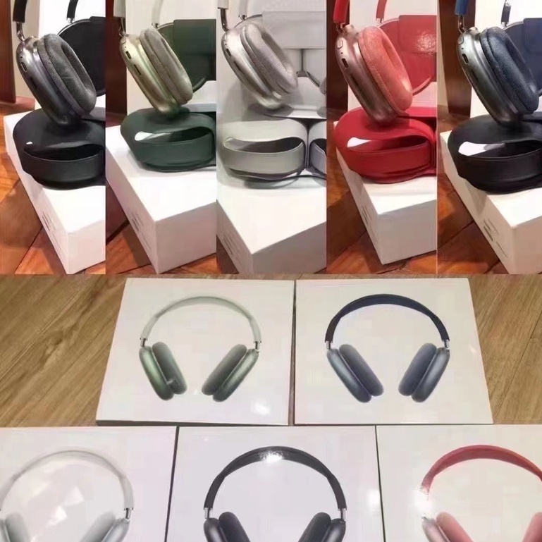 Jual GadgetLee Pods Air Max Bluetooh Macaron Headphones 9S siap pakai