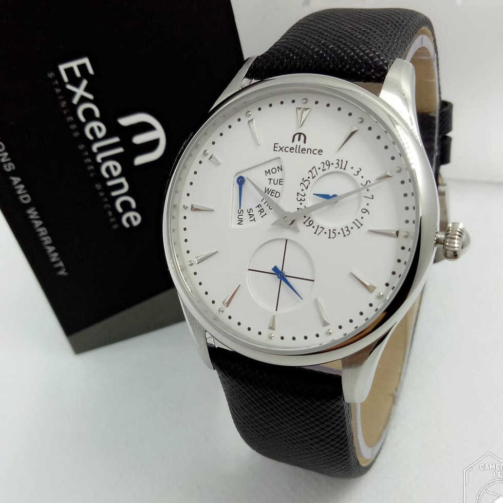 Jual Excellence Jam Tangan Kasual Pria Murah Analog Quartz