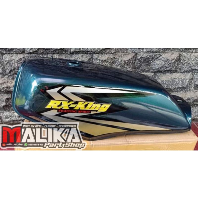 Jual COVER TANGKI YAMAHA RX KING RXKING SERIES RXKING135 HIJAU BOTOL