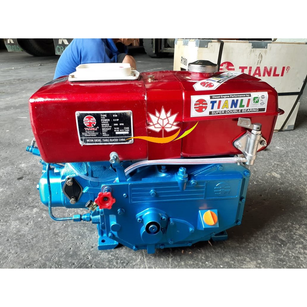 Jual Mesin Diesel 8PK 8 PK 8HP 8 HP R180 TIANLI (Tanpa Tanki) | Shopee ...