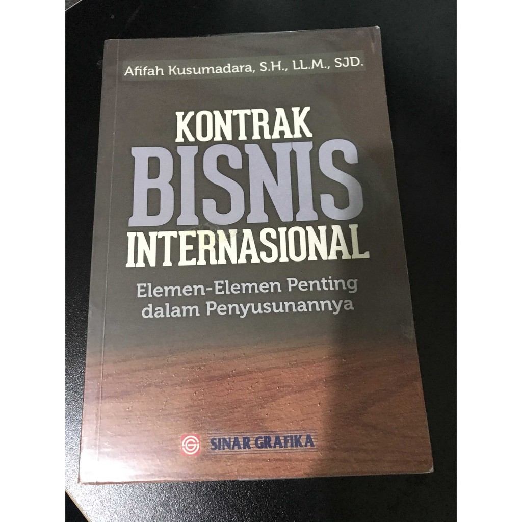 Jual BUKU KONTRAK BISNIS INTERNASIONAL | Shopee Indonesia