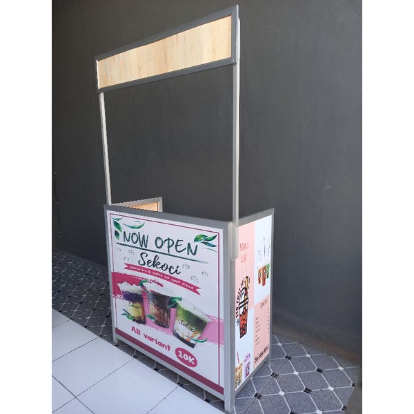 Jual Model BP03 / Booth Portable / Meja Aluminium / Meja Lipat | Shopee ...