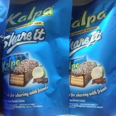 Jual Kalpa Wafer Coklat Kelapa Kemasan Share It Isi Shopee Indonesia