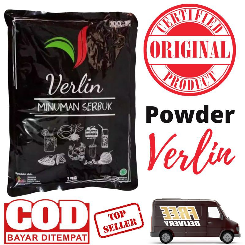 Jual VERLIN POWDER DRINK 1 KG / MURAH / BUBUK MINUMAN / BUBUK PREMIUM ...