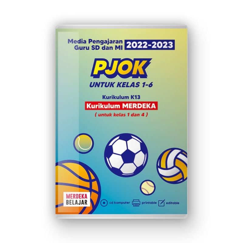 Jual CD RPP 1 Lembar SD/MI Mapel PJOK Kelas 1-6 Perangkat Terbaru ...