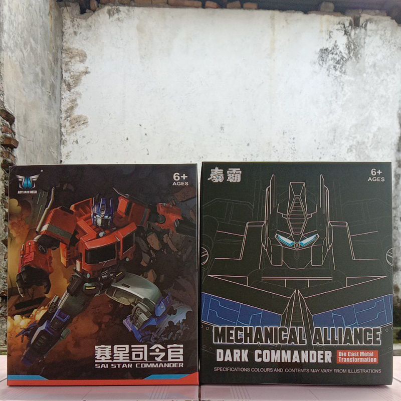 Jual Transformers Optimus Prime Dark Commander YS-04B Metal Version ...
