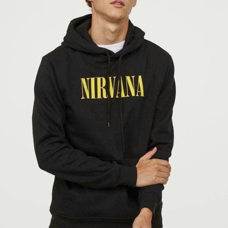 HOODIE H M HNM NIRVANA ORIGINAL