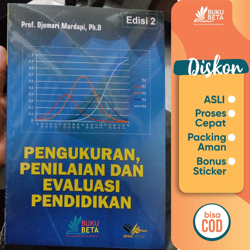 Jual Pengukuran, Penilaian Dan Evaluasi Pendidikan Edisi 2 - Djemari ...