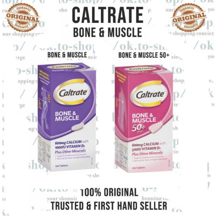 Jual Caltrate Bone And Muscle Health Plus Minerals Caltrate Bone