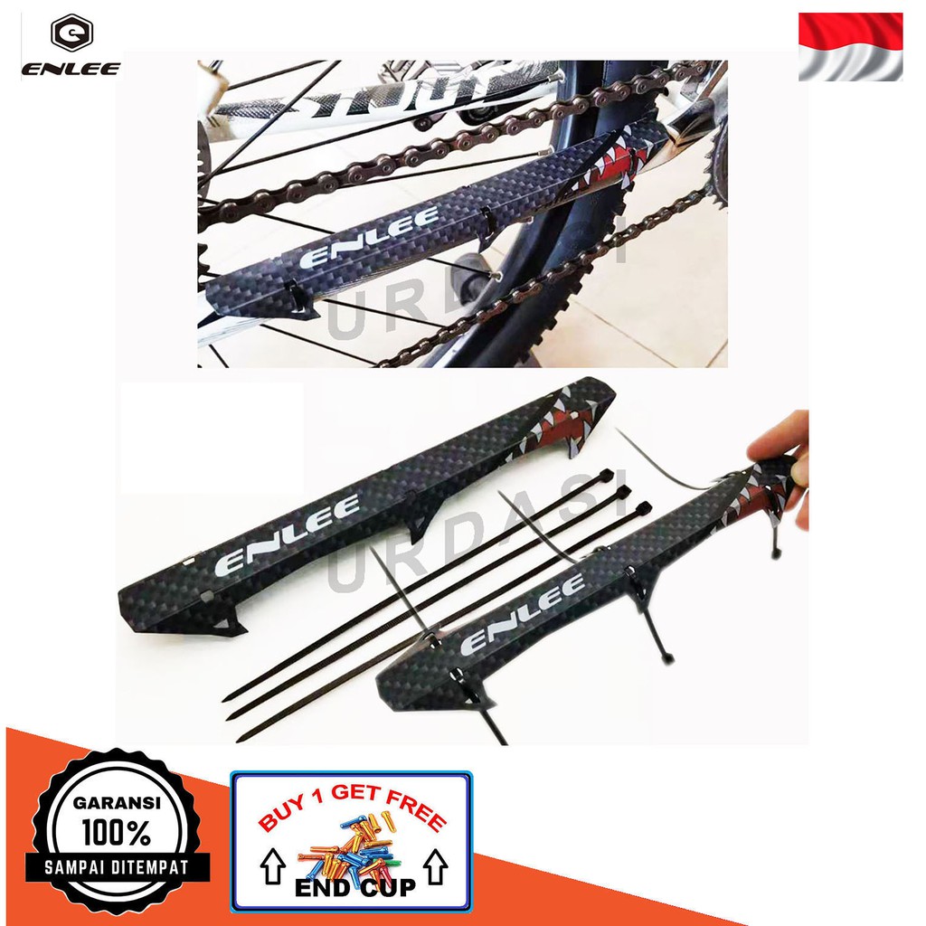Jual Pelindung Rantai Cover Frame Protector Chain Sepeda Lipat MTB Road ...