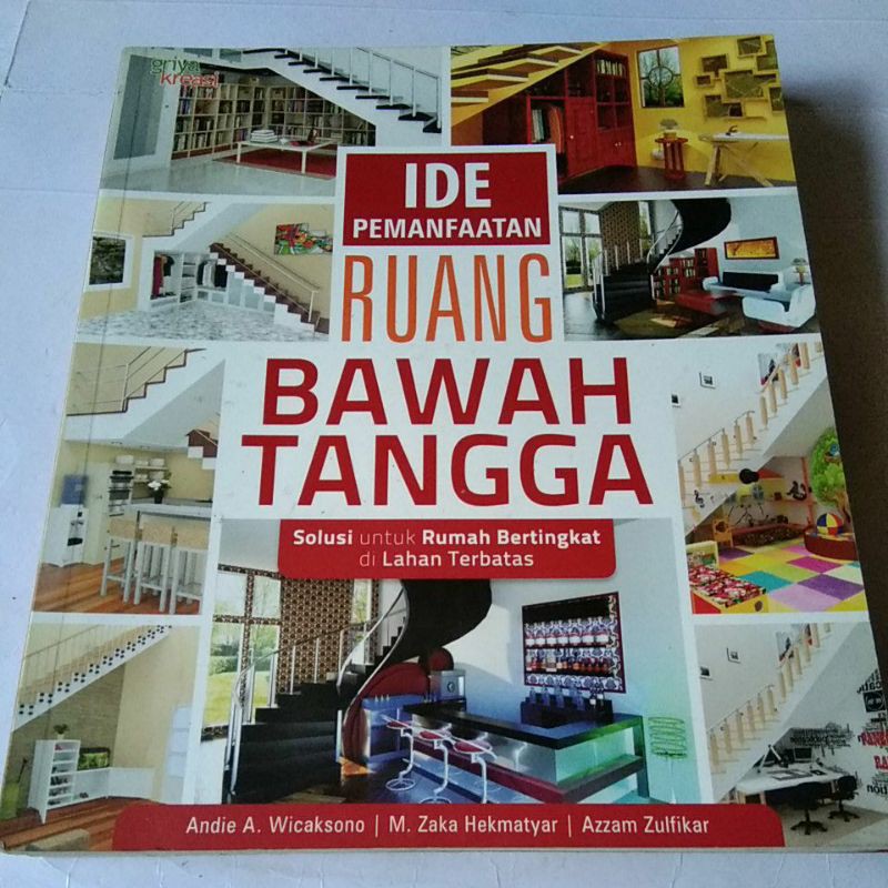 Jual Buku Arsitek Ide Pemanfaatan Ruang Bawah Tangga Shopee Indonesia