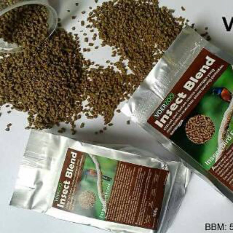 Jual Pakan Burung Voerzoo Insect Blend 225g | Shopee Indonesia