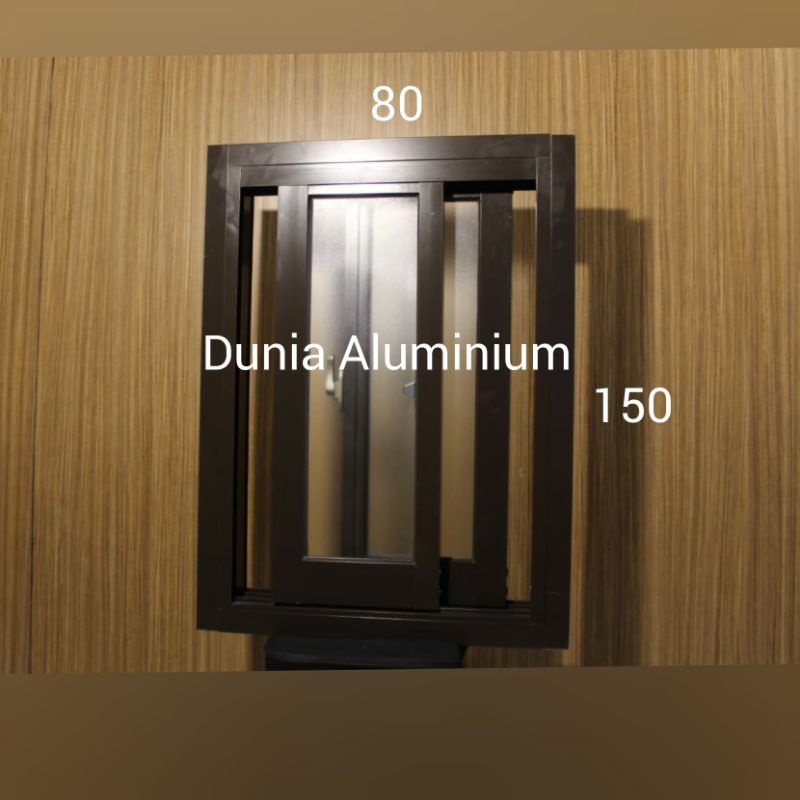 Jual Jendela Aluminium Sliding Atau Geser 150 X 80 | Shopee Indonesia