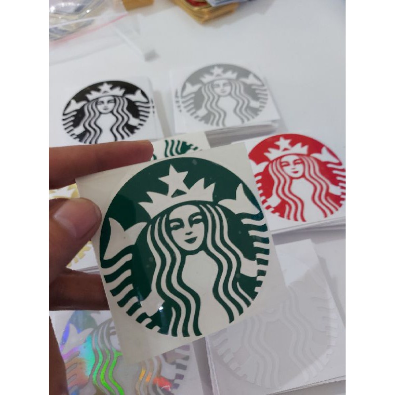 Jual Sticker Stiker Logo Starbucks Cutting | Shopee Indonesia