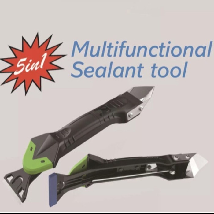 Jual 5 In 1 Sealant Scraper Tool PEMBERSIH PERAPI LEM SILIKON NAT ...