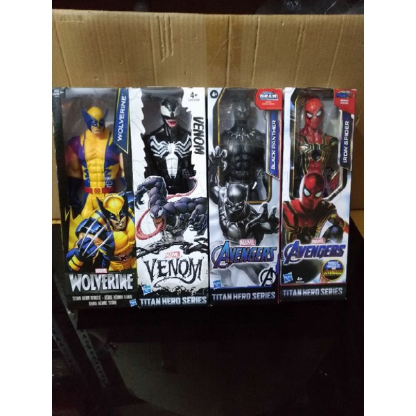 Hasbro Marvel Avengers Titan Heroes – Set Da 4 Figure Dei Supereroi, Giocattoli Per Bambini Dai 4 Anni - 4