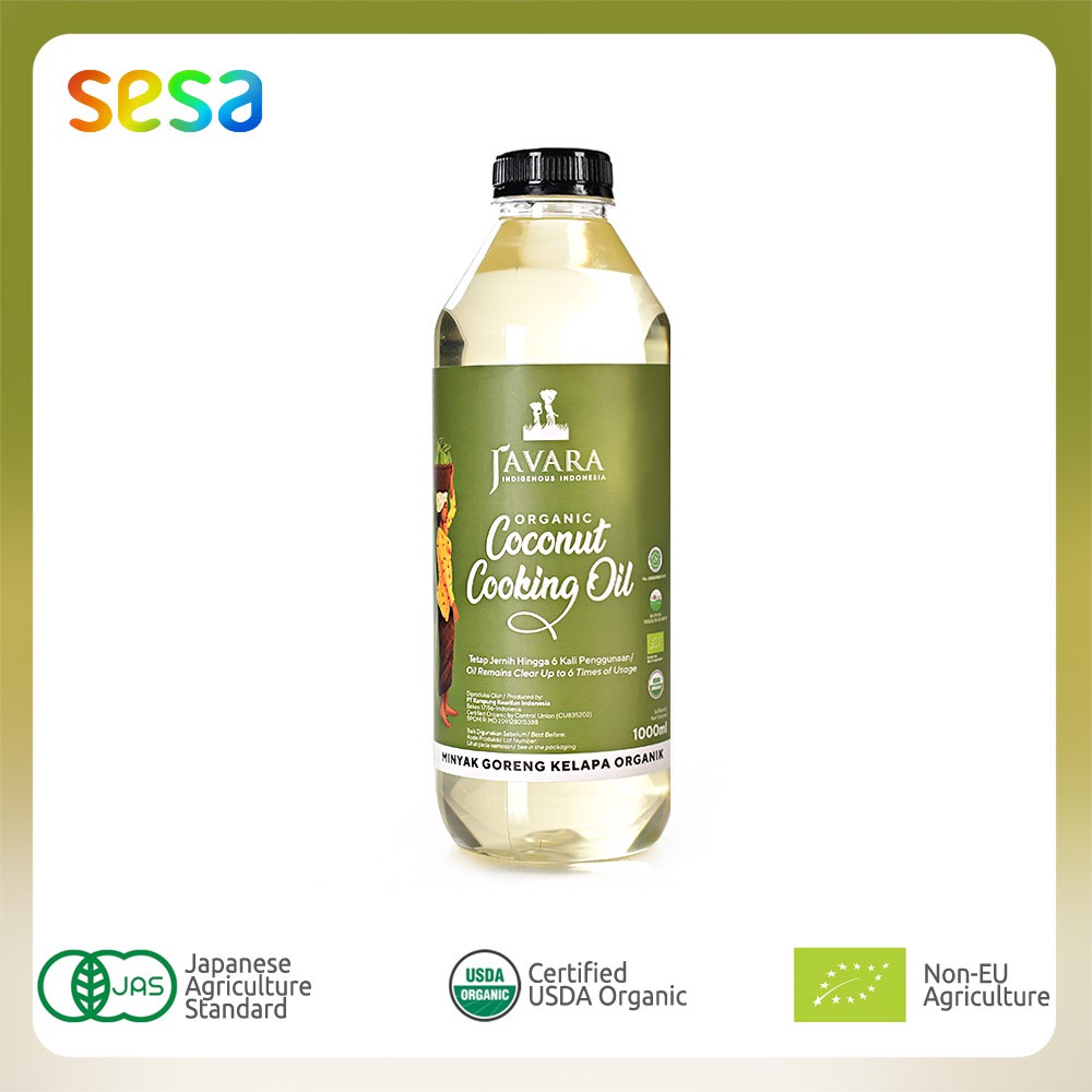 Jual Javara - Organic Coconut Cooking Oil (Minyak Kelapa) Non Aroma ...