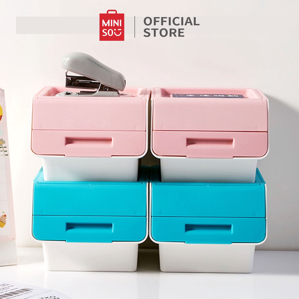 Jual MINISO Storage Box Kotak Organizer Makeup Kosmetik penyimpanan
