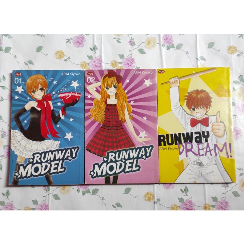 Jual Komik Remaja: Runway Model 1-2 tamat + Runway Dream (Arai Kyoko ...