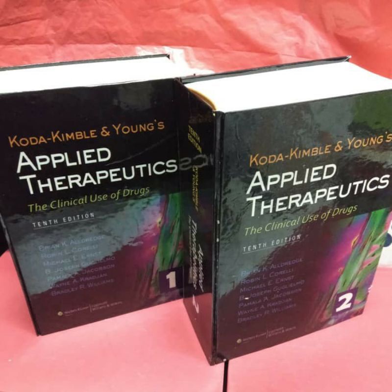 Jual Applied Therapeutics / The Clinical Use of Drugs(Tenth Edition