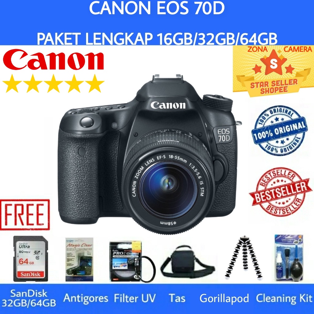 Canon EOS 70D(W) EF-S18-135 IS STM（Canon EOS 70D EF-S18-135