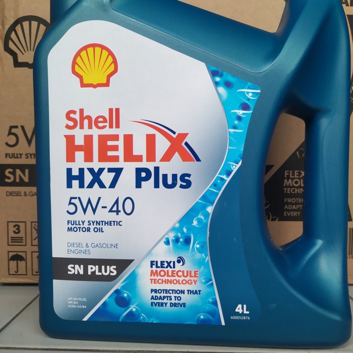 Jual SHELL Helix HX7 HX-7 5W-40 5W40 Liter Original 100% | Shopee Indonesia