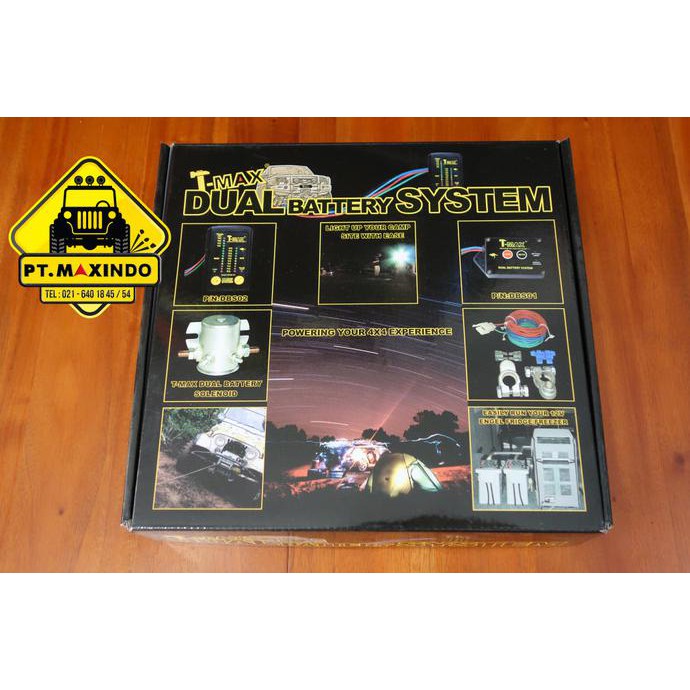 Jual T-Max Dual Battery System Untuk Pengisian dari Aki satu ke Aki