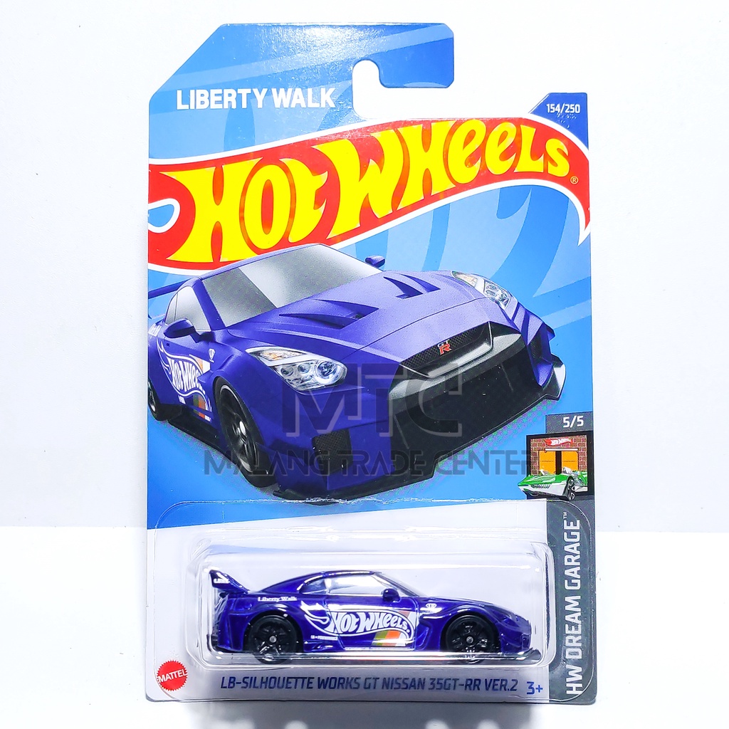 Jual Hot Wheels Lb Silhouette Works Gt Nissan Gt Rr Ver Blue J Shopee Indonesia