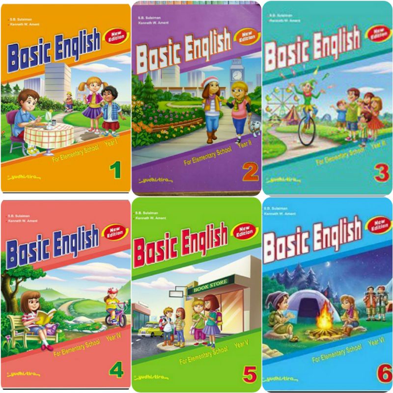 Jual Bahasa Inggris Basic English SD Kelas 1 2 3 4 5 6 Yudhistira New ...