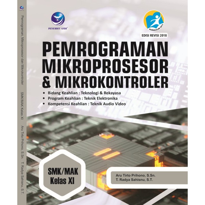 Jual Buku Pemrograman Mikroprosesor And Mikrokontroler Teknologi And Rekayasa Teknik Audio Video 