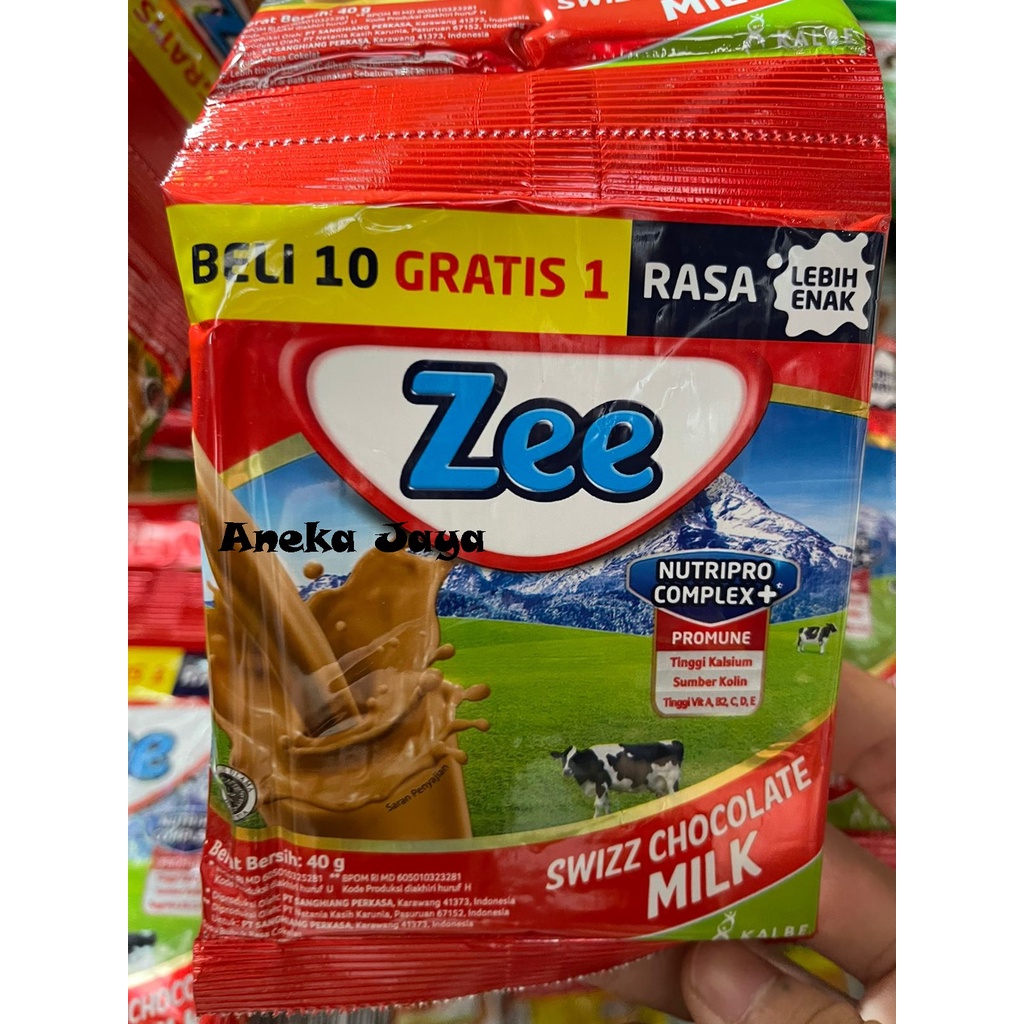 Jual Susu Zee Renceng isi 10 | Shopee Indonesia