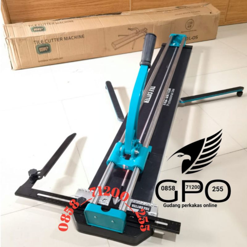 Jual Manual tile cutter topway ukuran 120 cm mesin / alat potong granit ...